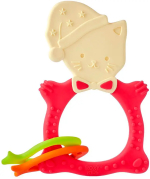 Фотография товара Универсальный прорезыватель ROXY KIDS Meow Teether коралловый