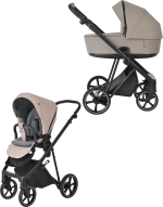 Коляска 2 в 1 Roan Sol короб, прогулка Sesame/Black/ручка чёрная Коляска 2 в 1 Roan Sol короб, прогулка Sesame/Black/ручка чёрная