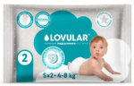 Фотография товара Подгузники Lovular Hot Wind S 4-8 кг, 2 штуки