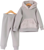 Фотография товара Комплект детский Baby boom, р. 104, серый, джемпер, брюки