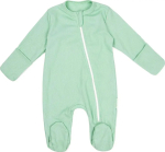 Фотография товара Комбинезон (слип) на молнии детский AMAROBABY Fashion, зеленый, р.68