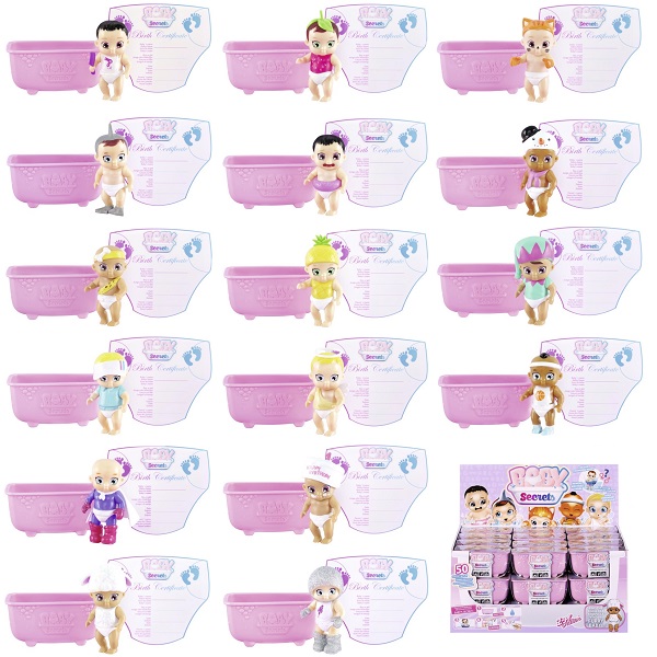 Игрушка Baby Born Baby Secrets Кукла с ванной, 2 волна в ассортименте