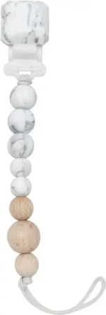 Фотография товара Держатель для пустышки LOLLIPOP Pacifier Clip - Colour Pop Marble
