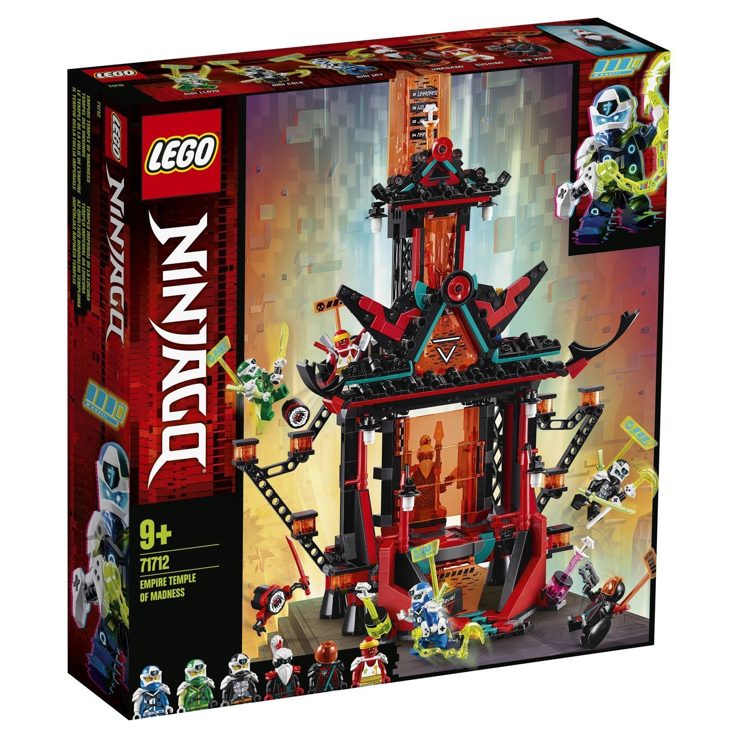 Конструктор LEGO Ninjago 71712 Императорский храм Безумия купить в Москве в  интернет-магазине LEMI KIDS