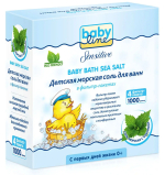 Фотография товара Детская морская соль для ванн с крапивой Babyline 1000 г