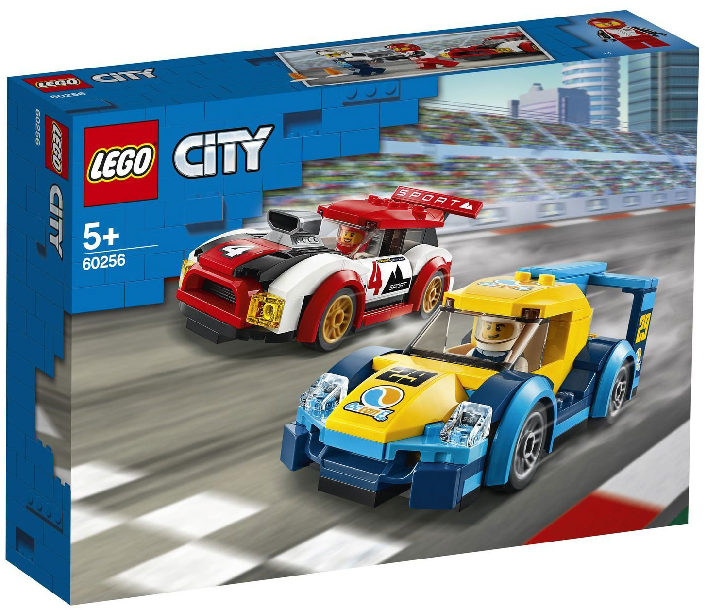 Конструктор LEGO City 60256 Гоночные автомобили купить в Москве в  интернет-магазине LEMI KIDS