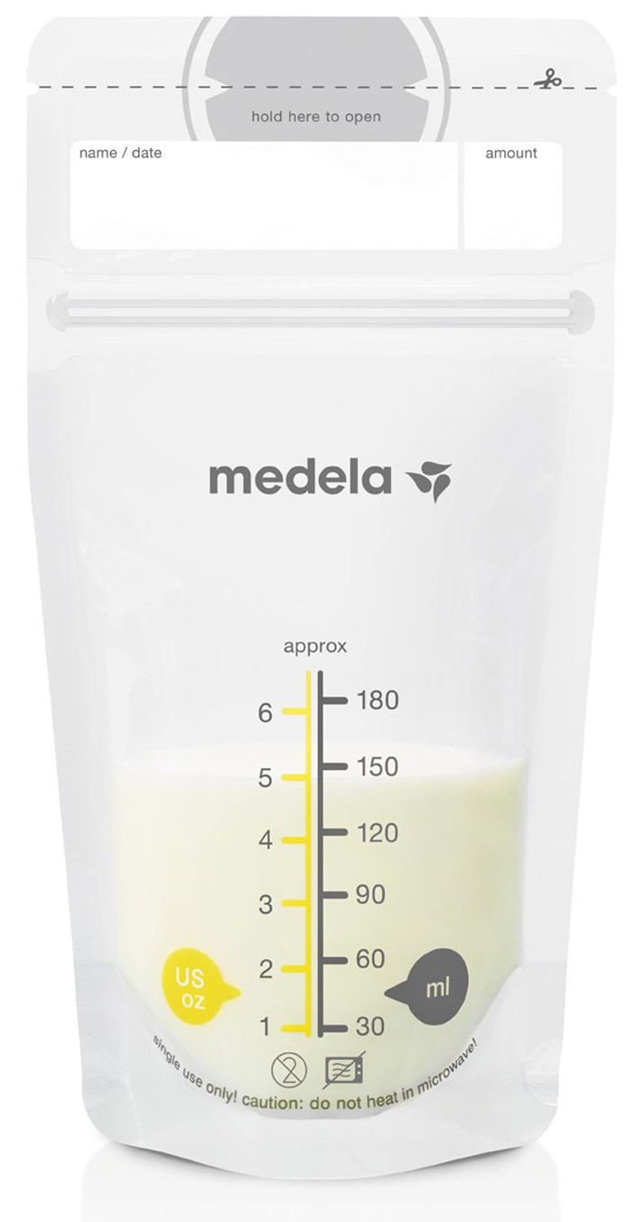 Пакеты одноразазовые для хранения грудного молока Medela 50 штук