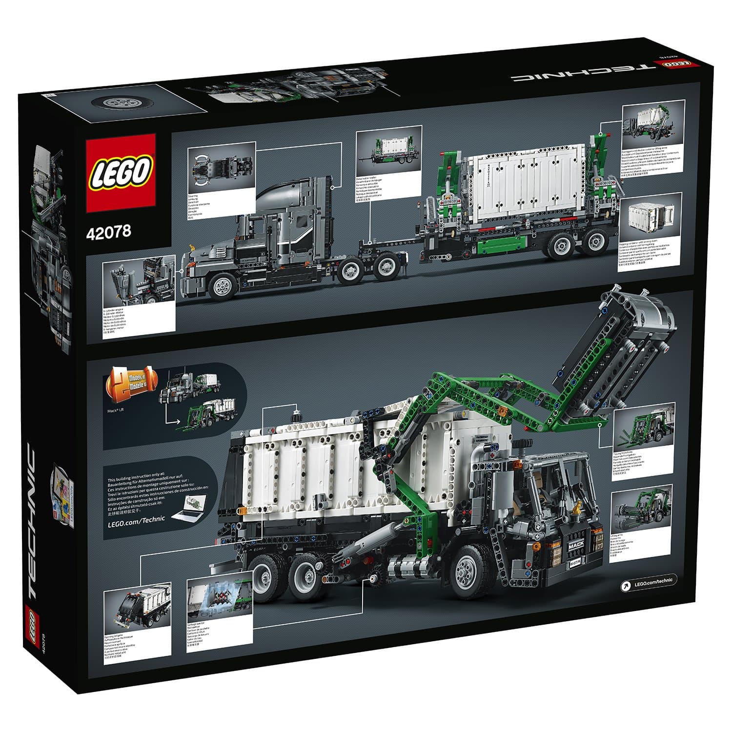 Lego technic mack truck 2018 on sale