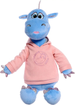 Игрушка мягконабивная Дракон Дейзи Символ года 2024, Kult of Toys, синий, в толстовке, 25 см Игрушка мягконабивная Дракон Дейзи Символ года 2024, Kult of Toys, синий, в толстовке, 25 см
