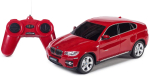 Легковой автомобиль Rastar BMW X6 (31700) 1:24 20 см красный