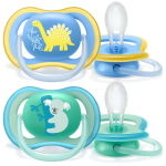 Фотография товара Пустышка силиконовая ортодонтическая Philips Avent Ultra Air SCF349/11, от 18 месяцев