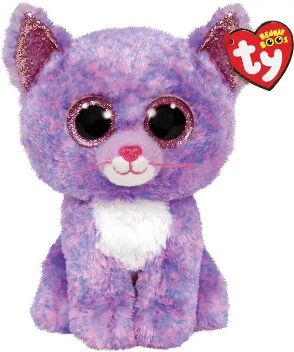 Игрушка мягконабивная TY Beanie Boo's Лавандовая коша Cassidy 25 см