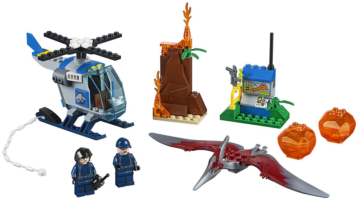 LEGO Juniors Jurassic World Побег птеранодона