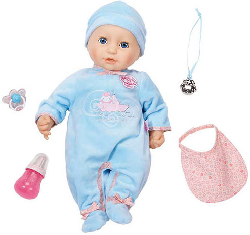 Интерактивная кукла Zapf Creation Baby Annabell Мальчик, 43 см, 794-654