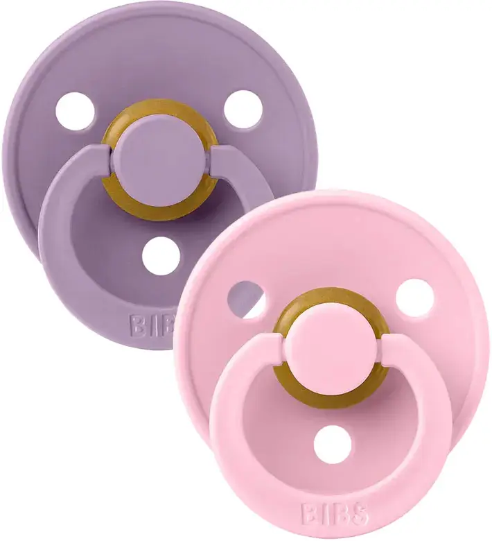 Набор Bibs Colour Lavender/Baby Pink 0-6 месяцев