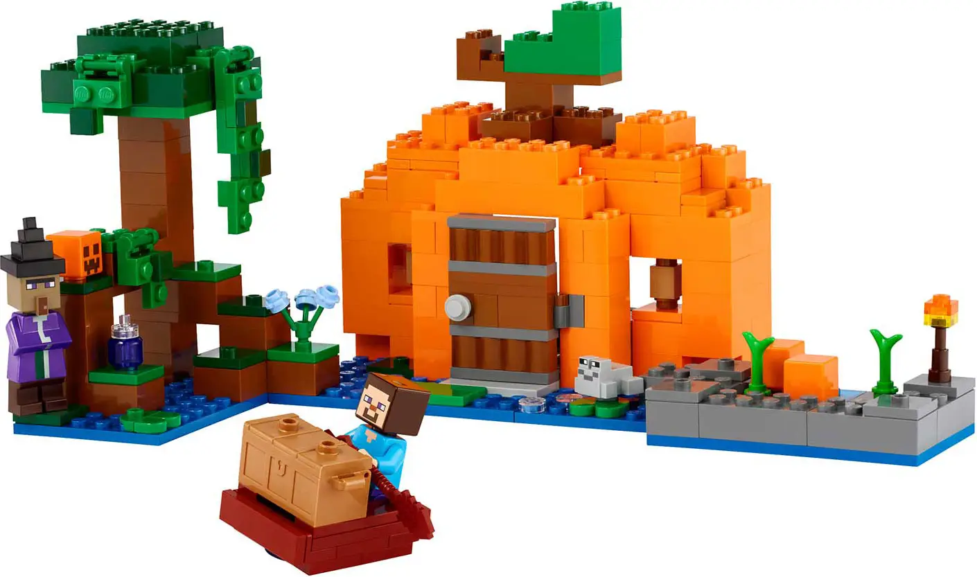 Игрушка Конструктор Lego Minecraft Тыквенная ферма