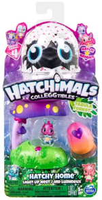 Фотография товара Игровой набор Hatchimals Домик-гнездо со светом лес