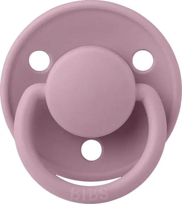 Пустышка латексная Bibs De Lux Heather, от 0 до 6 месяцев