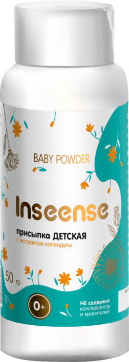 Фотография товара Присыпка детская с ромашкой 100 гр INSEENSE 57409 (35)