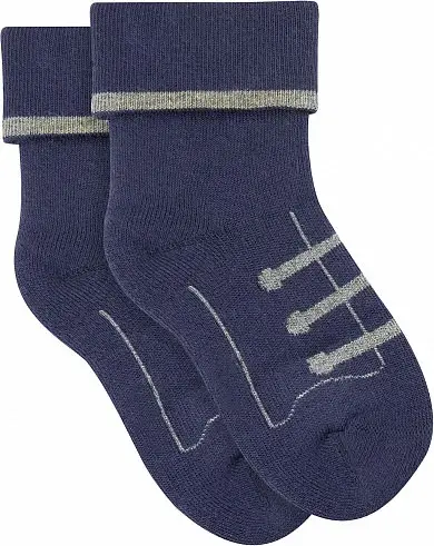 Носки Rusocks детские, размер 12-14, синие, Рис-05, арт. Д3-33845М