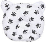 Подушка анатомическая Amarobaby First Pillow Лапки чёрные