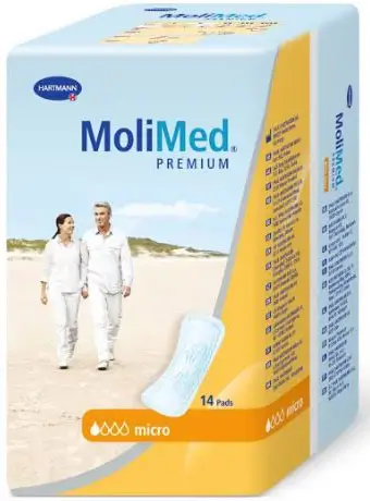 Урологические прокладки для женщин Hartmann MoliMed Premium Мicro 14 штук