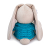 Мягкая игрушка Budi Basa Зайка Ми в голубом свитере 22 см
