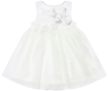 Комплект на выписку Luxury Baby Бабочка комбинезон и платье молочное с молочной юбкой, айвори 62