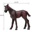 Фигурки животных Masai Mara серии Мир лошадей Лошадь, фермер, ограждение, газонокосилка, набор из 5 предметов