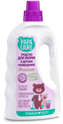 %Средство для мытья всех видов поверхностей в детской комнате с антибактериальным действием Papa Care 1л