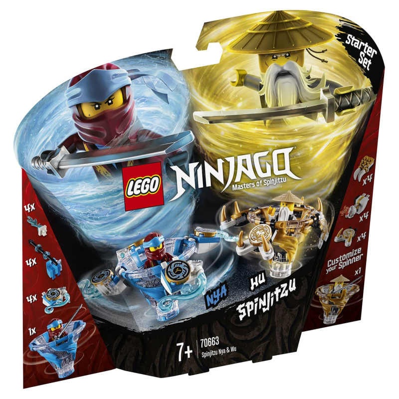 LEGO Ninjago Ния и Ву: мастера Кружитцу
