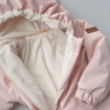 Комбинезон KiDi Домовёнок-2 открытый, демисезонный, розовая пудра, размер 24, 74-80 см