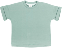 Костюм детский Amarobaby Jump футболка, брюки, мятный и серый, размер 98-104