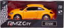 Машина металлическая Volkswagen New Beetle 2012 RMZ City, масштаб 1:32, жёлтая, матовый цвет