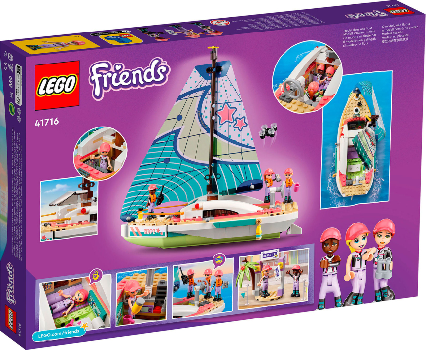 Конструктор Lego Friends Приключения Стефани на яхте