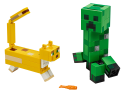 LEGO Minecraft™ Большие фигурки Minecraft, Крипер и Оцелот