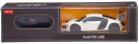 Машина Audi R8 Rastar, белая, 1:24, арт. 46800W
