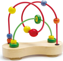 Игрушка детский деревянный лабиринт Цветные шарики Hape