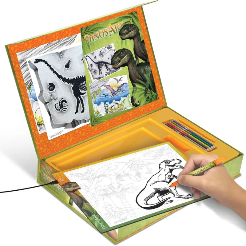 Набор для творчества Nebulous Stars Dino Детский световой планшет для рисования