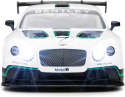 Rastar Машина р/у 1:14 Bentley Continental GT3, белый 2,4G