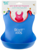 Силиконовый нагрудник для кормления Roxy Kids синий