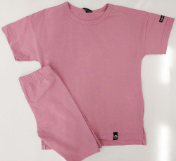 Комплект Baby boom футболка+легинсы, сухая роза 98