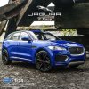 Легковой автомобиль Welly Jaguar F-Pace (24070) 1:24 в ассортименте