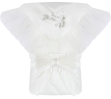 Конверт-одеяло на выписку Luxury Baby Бабочка, белый с фатином