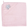 Полотенце-уголок Ceba Baby Star pink 100х100 см