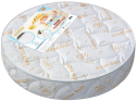 Матрас круглый Boom Baby NewBaby-Round Standart Plus стёганый трикотаж BB 75x75 см