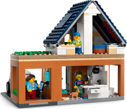 Игрушка Конструктор Lego My City Family House and Electric Car