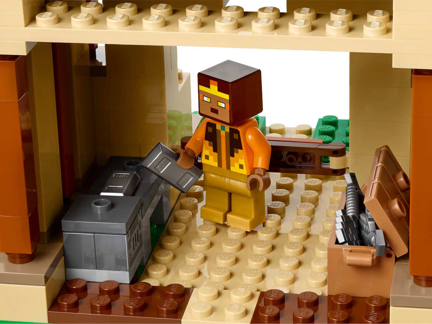 Игрушка Конструктор Lego Minecraft Крепость Железного голема