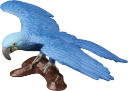 Фигурка игрушка Masai Mara серии Мир диких животных птица Попугай Голубой Ара
