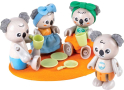 Hape Игрушки фигурки животных "Семья коал", 12 предметов